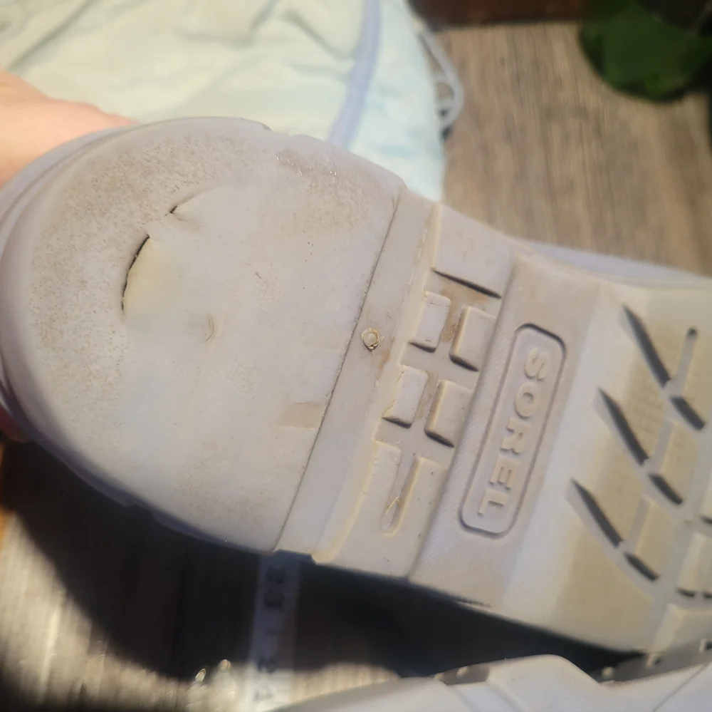 Sorel X‎ Disney Kids Snow Boots - Light Gray and Blue Youth Size 5